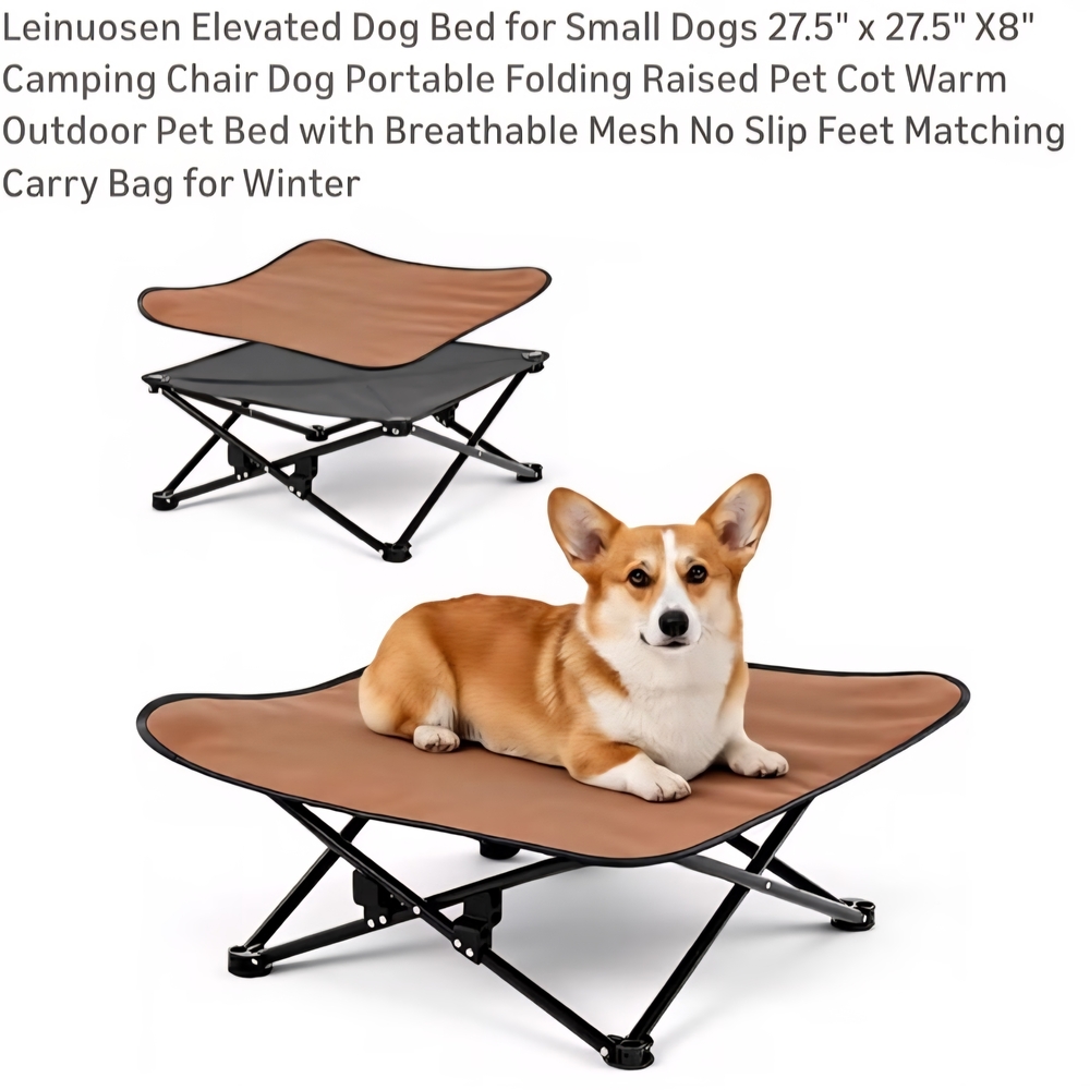 Portable Dog Bed For Multiple Uses